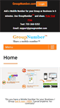Mobile Screenshot of groupnumber.com